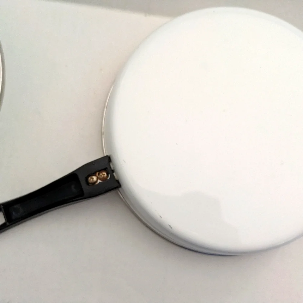 Floral And Strawberry skillet/Sauce Pan With Lid.